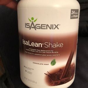 Isalean isagenix shake chocolate mint